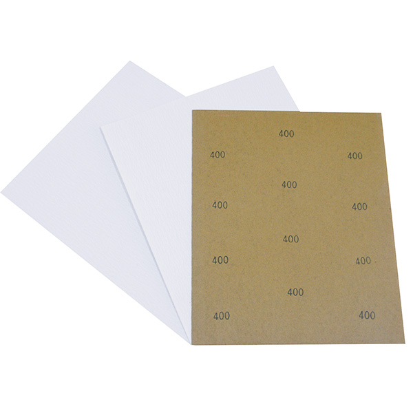 Sand paper with Anti-clogging